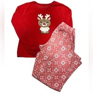 Kids winter theme PJ Set
